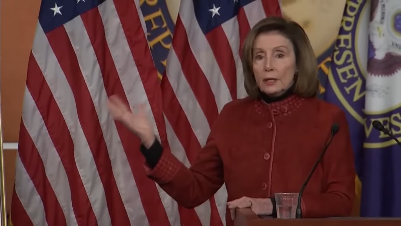 Nancy Pelosi Holds Final Weekly Press Conference as Speaker