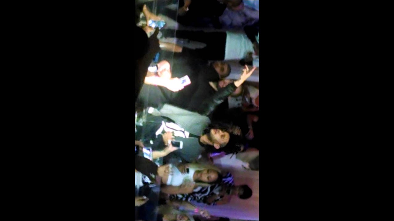 The Weeknd at Pure night club