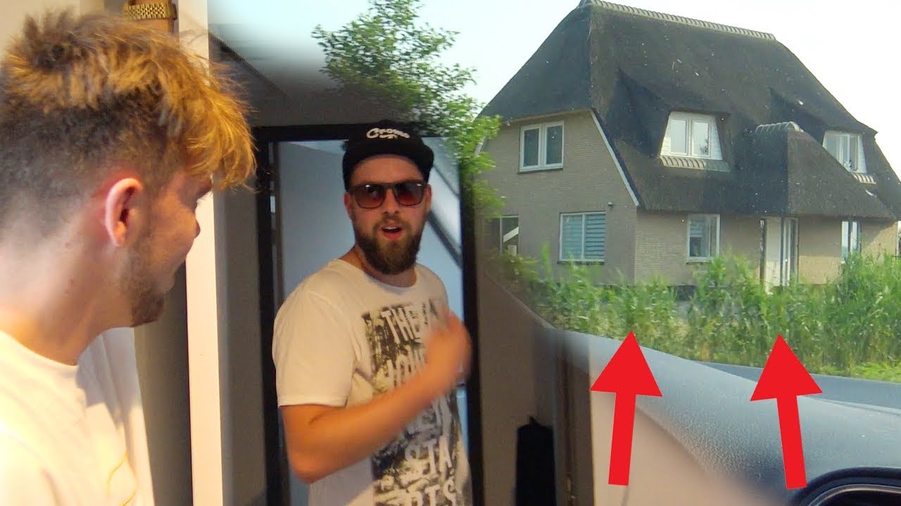 GROTE VILLA MET YOUTUBERS STIEKEM BEZOEKEN! - Vlog #3