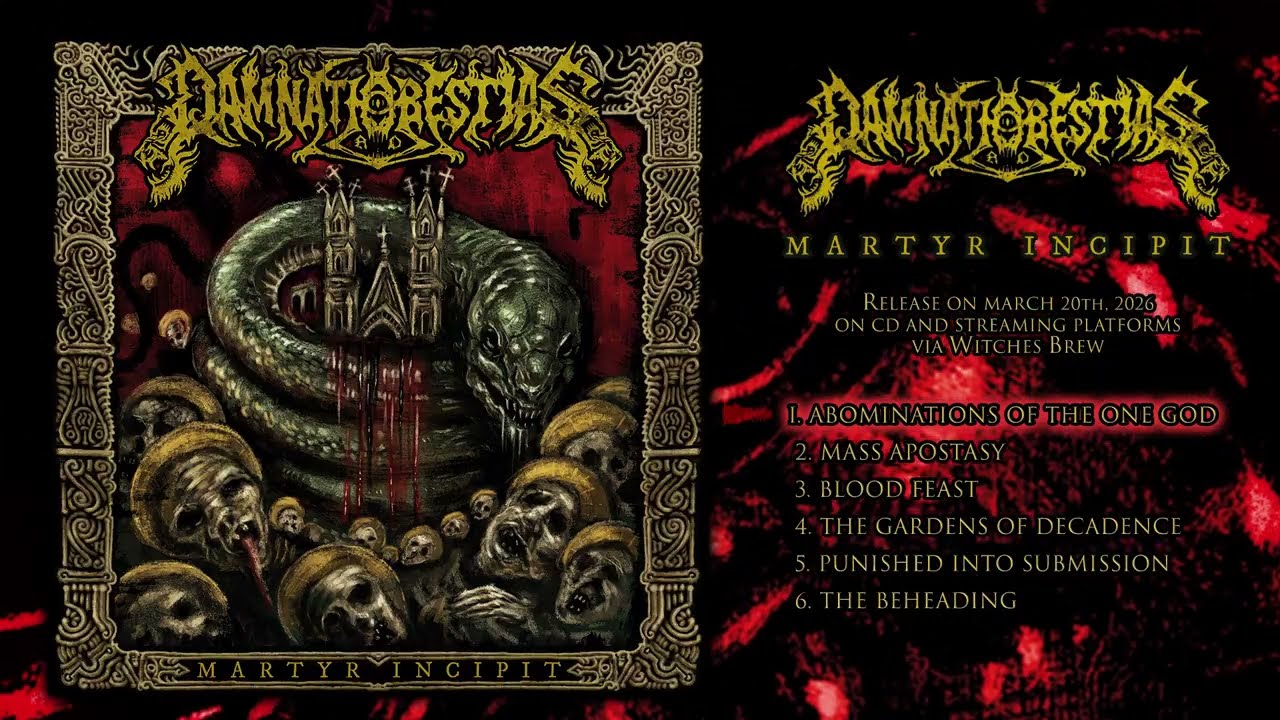 Damnatio Ad Bestias (FR) - Martyr Incipit (FULL ALBUM 2026)