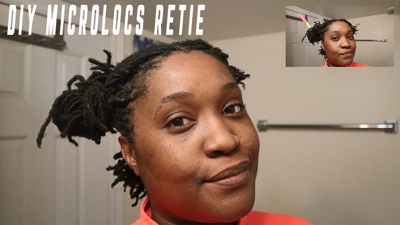 Watch Me Retighten/Interlock My Microlocs| DIY Retie| 2 Years Loced