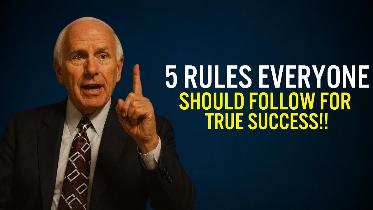 5 Rules Everyone Should Follow For True Success | Jim Rohn Motivation