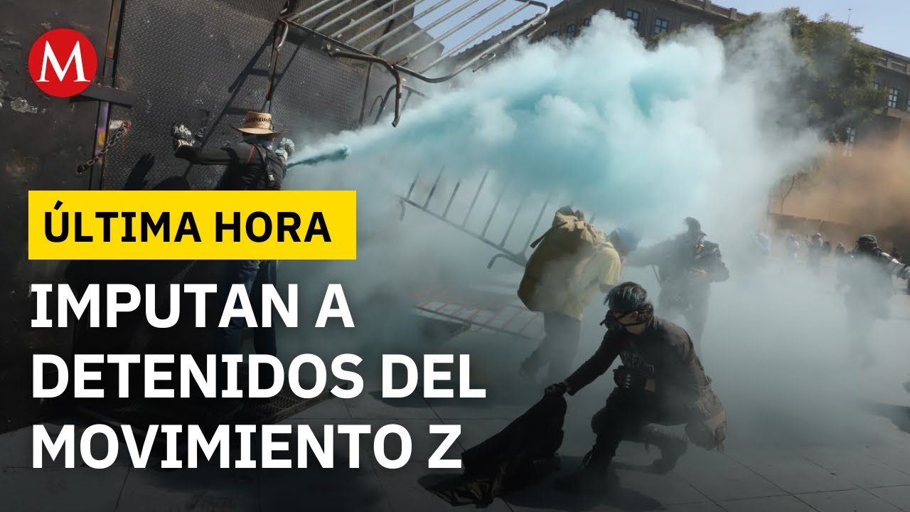 &Uacute;LTIMA HORA: Procesan a tres detenidos en marcha de la Generaci&oacute;n Z en la Ciudad de M&eacute;xico