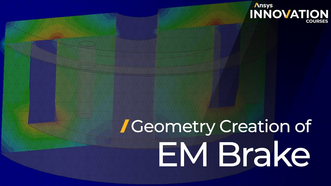 Создание геометрии ЭМБ с использованием Ansys Maxwell — Урок 3