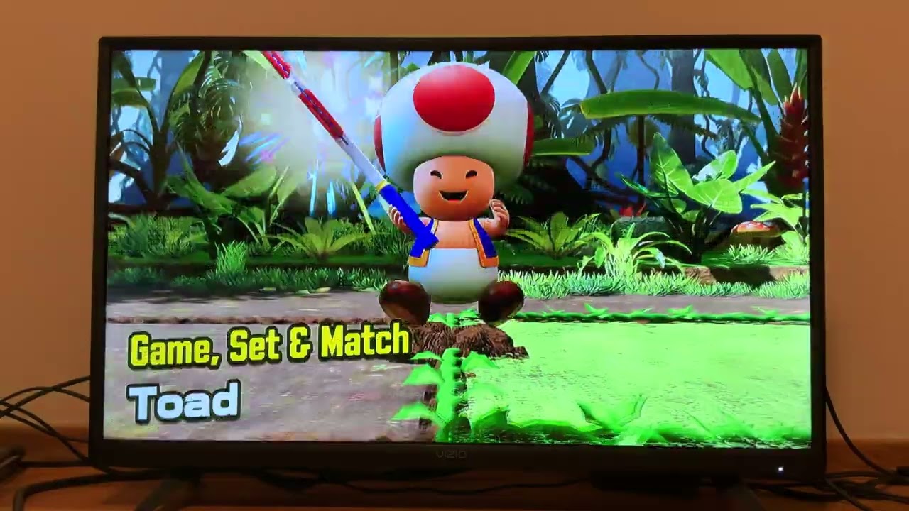 Gameplay of Mario Tennis Fever on Nintendo Switch 2 (Mix It Up)