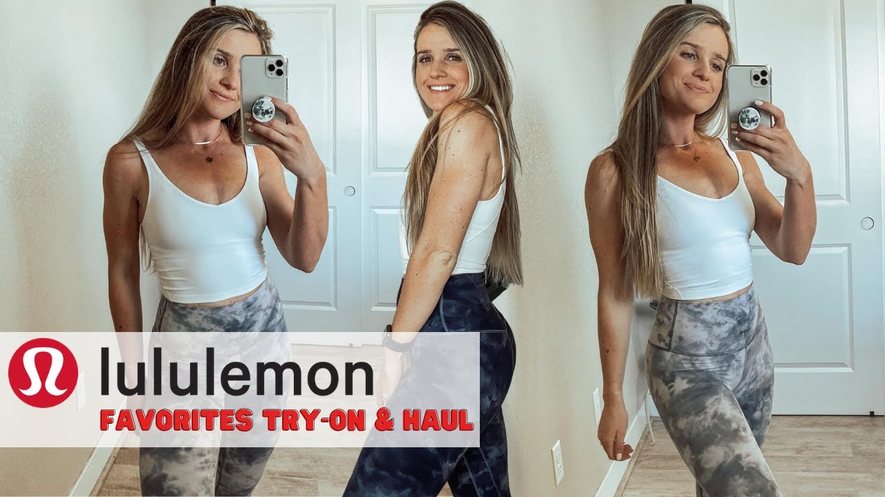 LULULEMON TRY-ON & HAUL / Current favorites & must-haves!