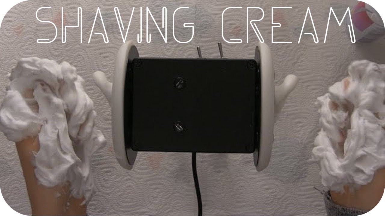 ASMR Shaving Cream - No Talking