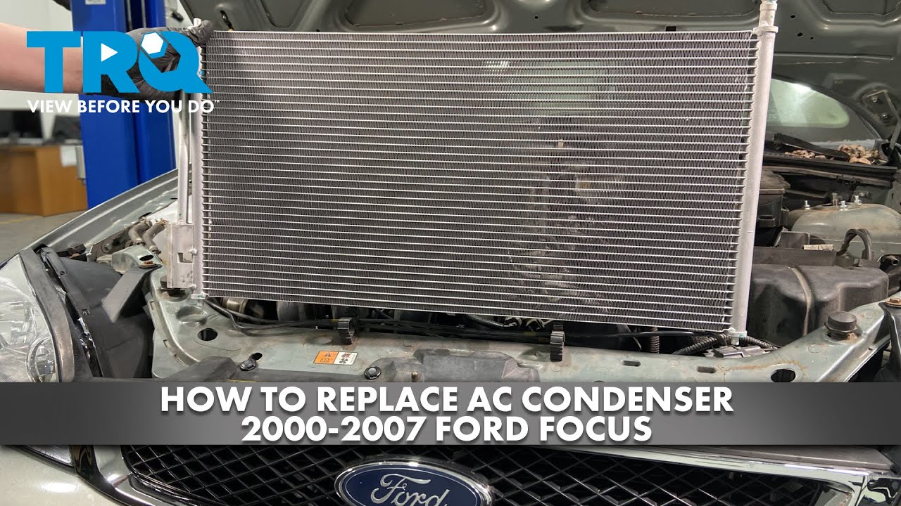 How to Replace AC Condenser 2000-2007 Ford Focus