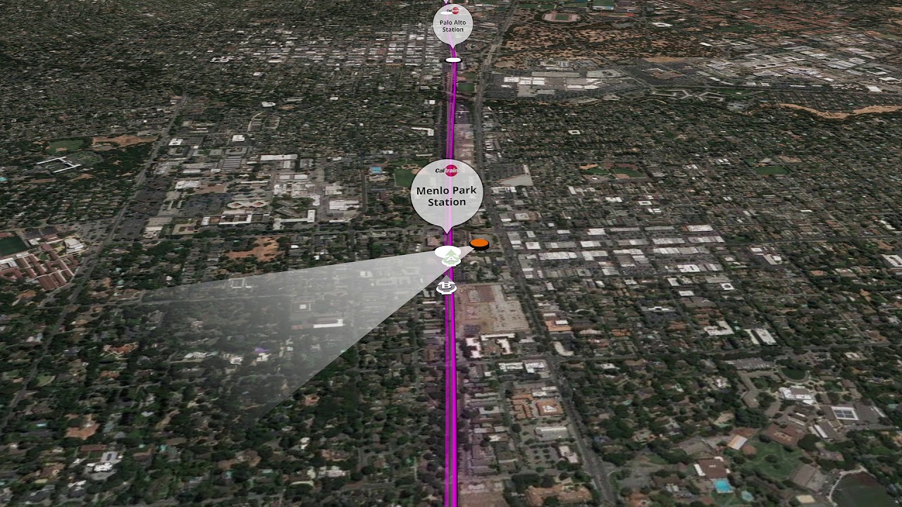 NorCal Project Sections Flyover – San Mateo Station to Scott Blvd July 2019