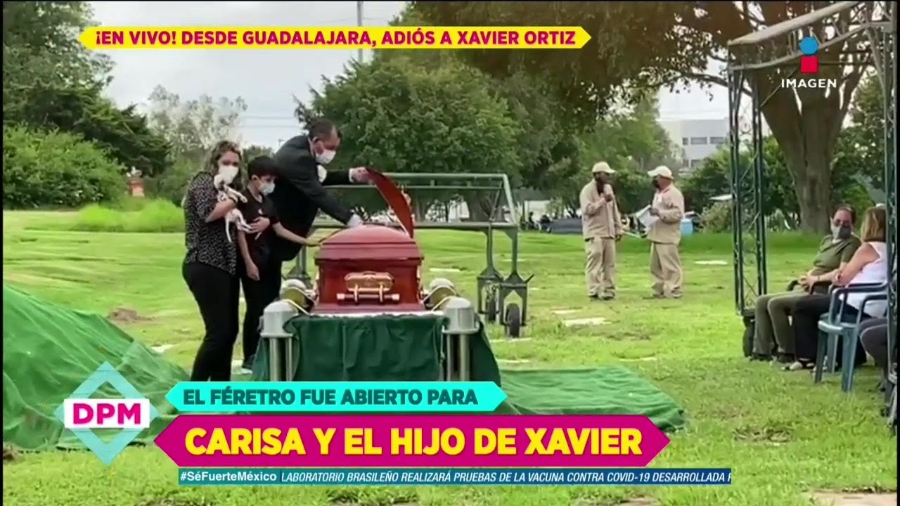 Último adiós a Xavier Ortiz por sus familiares y amigos | De Primera Mano