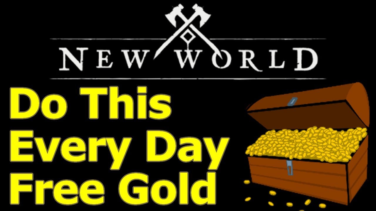 Do this EVERY DAY for easy FREE GOLD in New World