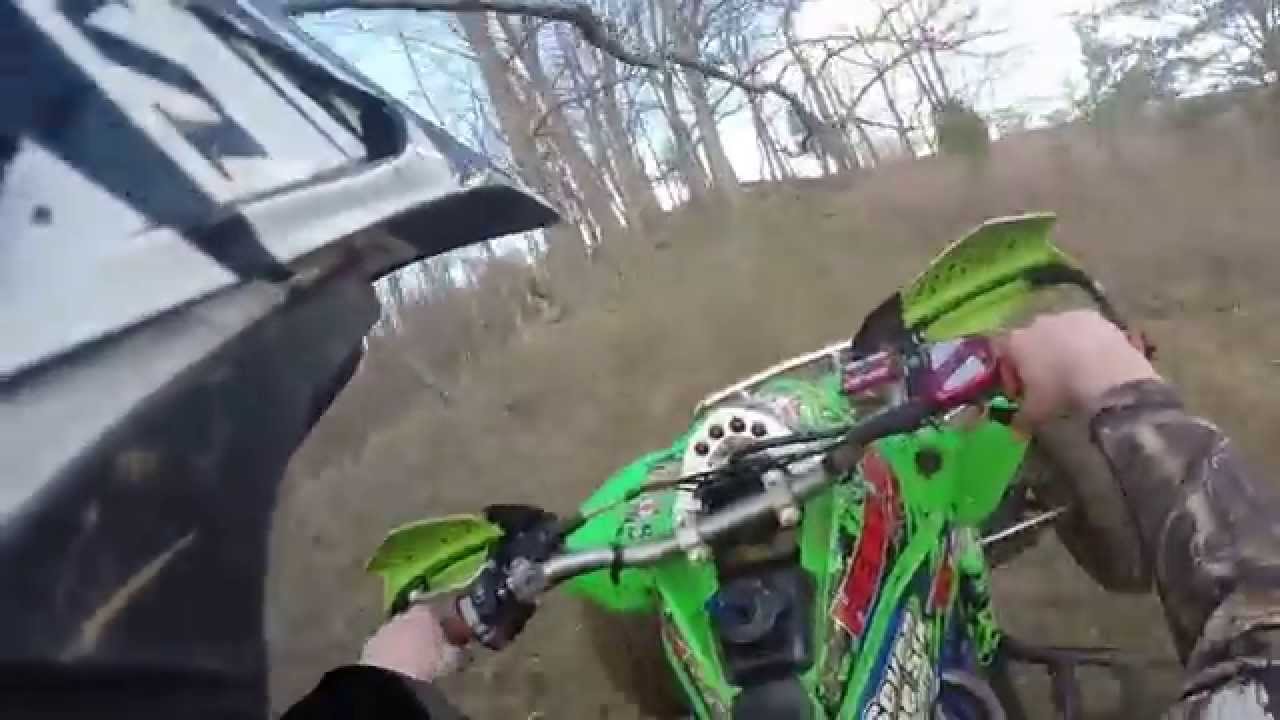 KFX450R New 1st Trail Ride