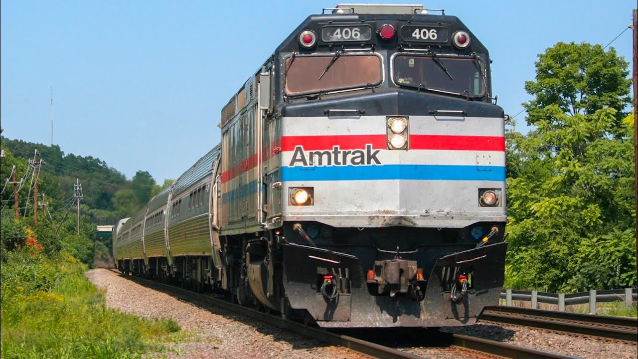 100 Minutes of USA Trains - A Compilation of 10 Years of Rare Passenger and Freight Trains