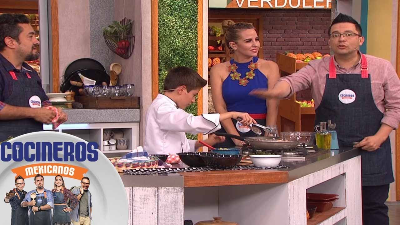 Diego  ganador de MasterChef Junior, en la Receta a ciegas | Cocineros Mexicanos