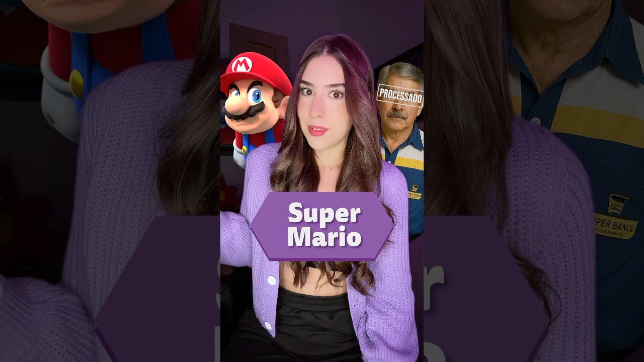 A Nintendo PROCESSOU um mercadinho 🫣 #Nintendo #SuperMario