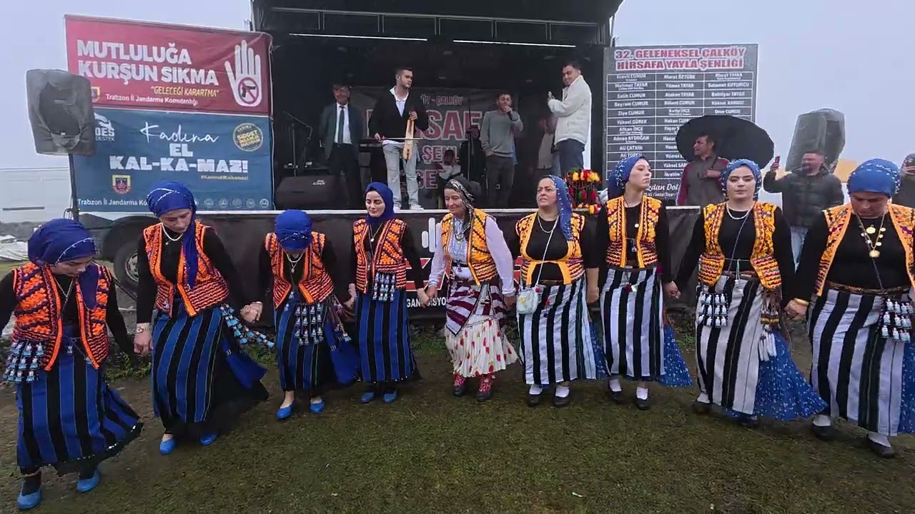 Hırsafa Yayla Şenliği 2025, Fedo & Abdullah Tosun - Horon, 9. B&ouml;l&uuml;m, &Ccedil;alk&ouml;y/D&uuml;zk&ouml;y/Trabzon