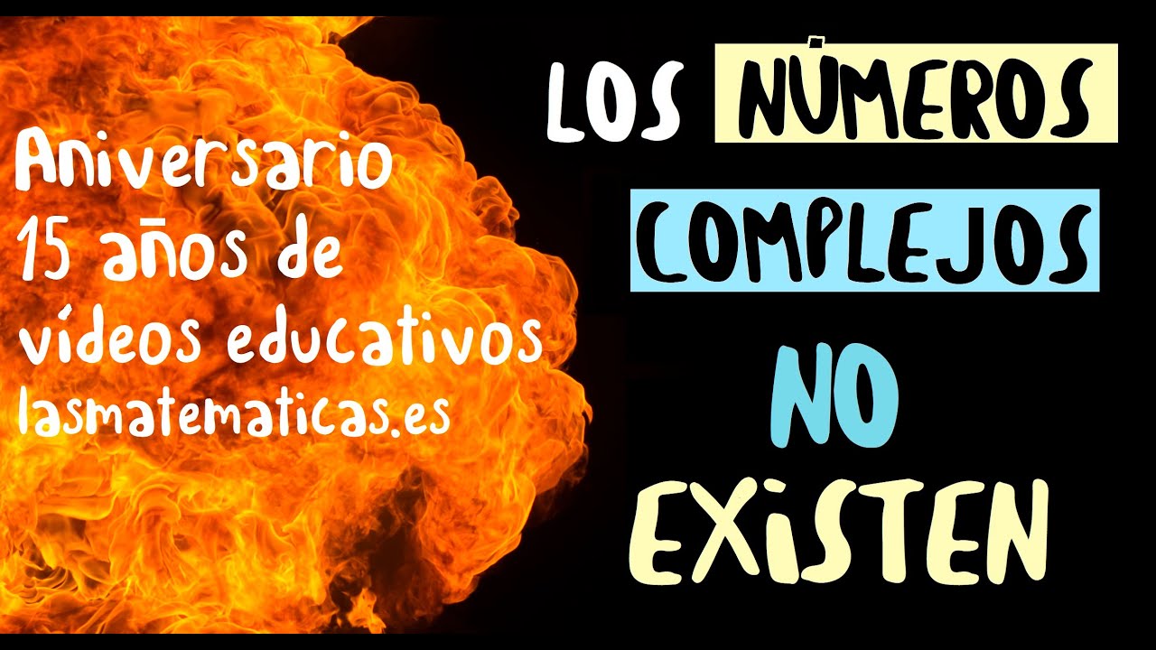💣💣 ATENCI&Oacute;N!! Los N&Uacute;MEROS COMPLEJOS NO EXISTEN. 😲Ficci&oacute;n Matem&aacute;tica. MATEM&Aacute;TICAS