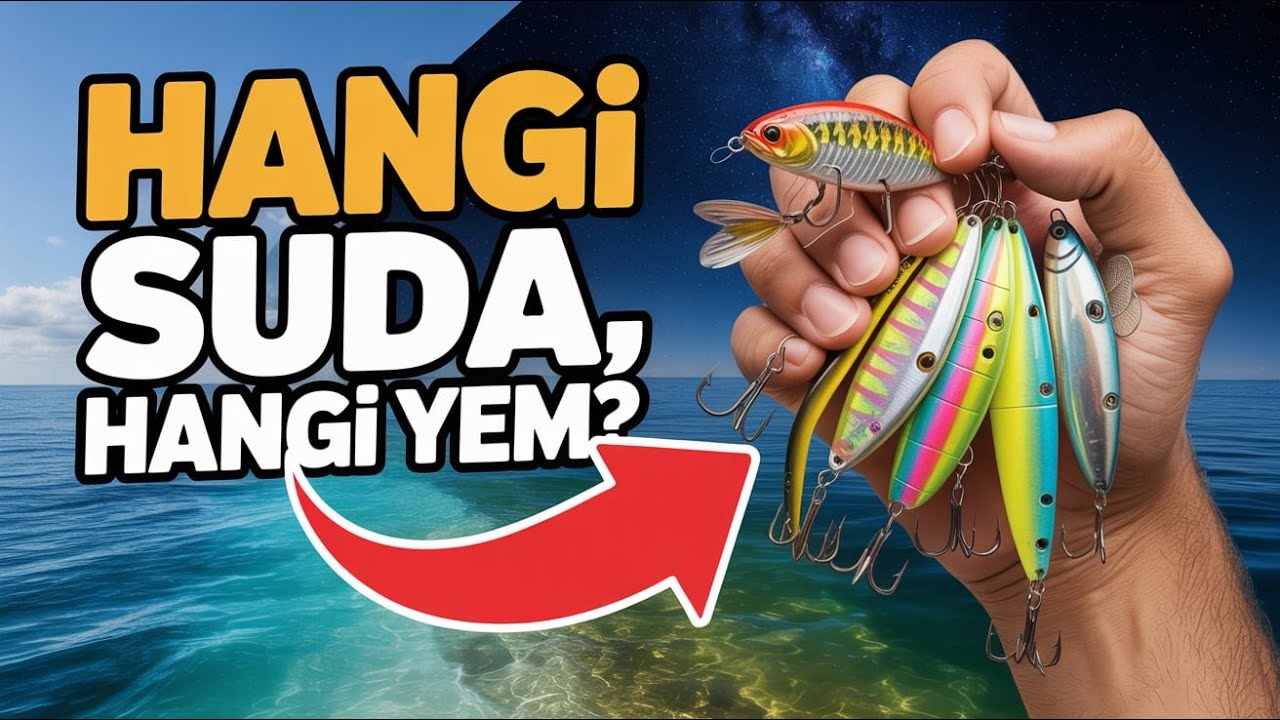 Balık Avında Hangi Suda, Hangi Mevsimde Hangi Renk Yapay Yem Kullanılır?