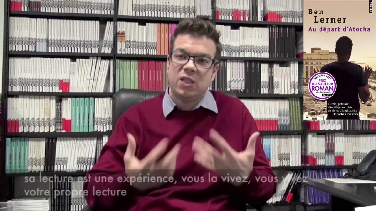 Ben Lerner Au départ d'Atocha