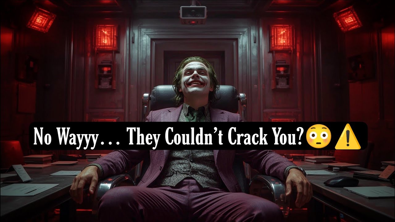 Every Spy They Sent… Returned With One Word: Don’t Engage 😳⚠️ | Joker Speech - Dark Motivation
