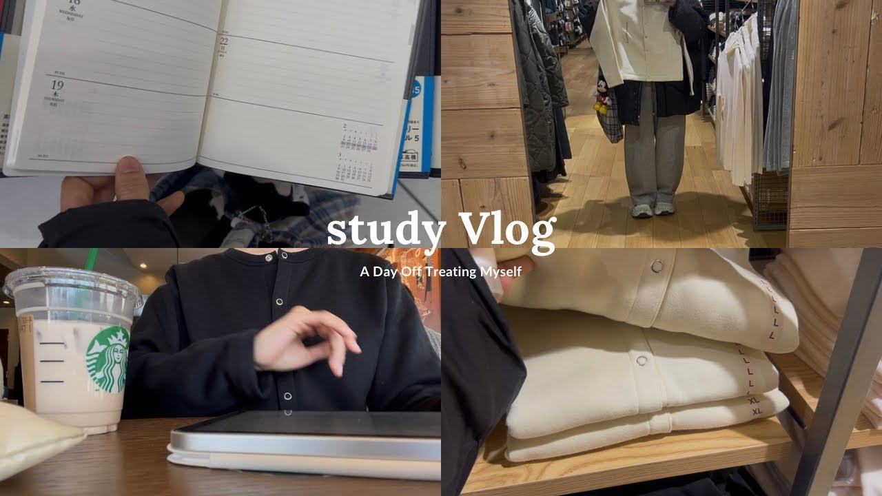【study vlog】社会人2年目INFJの休日🌿｜自分の機嫌は自分でとる一日✨