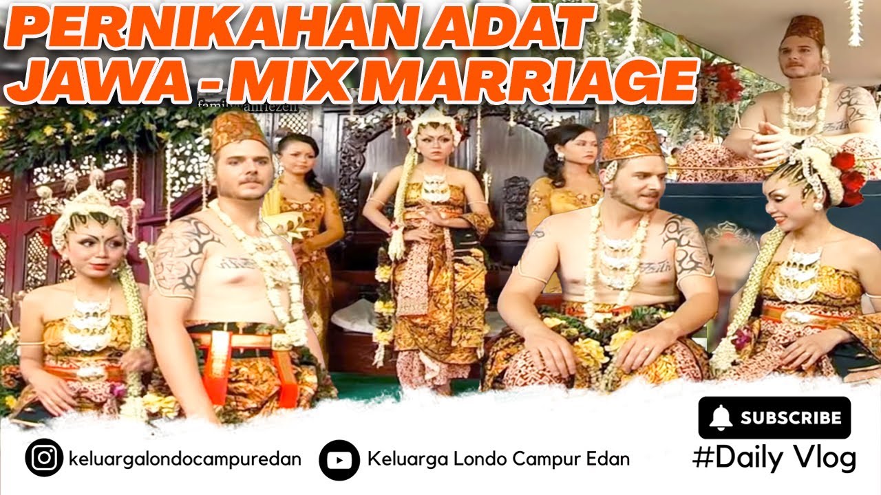 PERNIKAHAN ADAT JAWA FULL NARASI PALING KEREN ANTARA ANGGI DAN STEPHAN (JAWA-BELANDA)