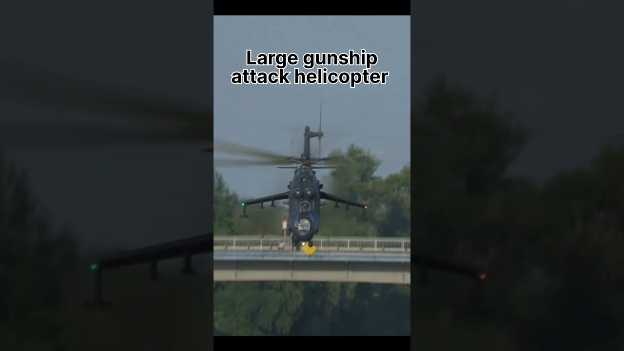 India No 1 combat gunship Helicopter Mil Mi-24 Hind भारत नंबर 1 लड़ाकू हेलीकाप्टर #shorts #combat