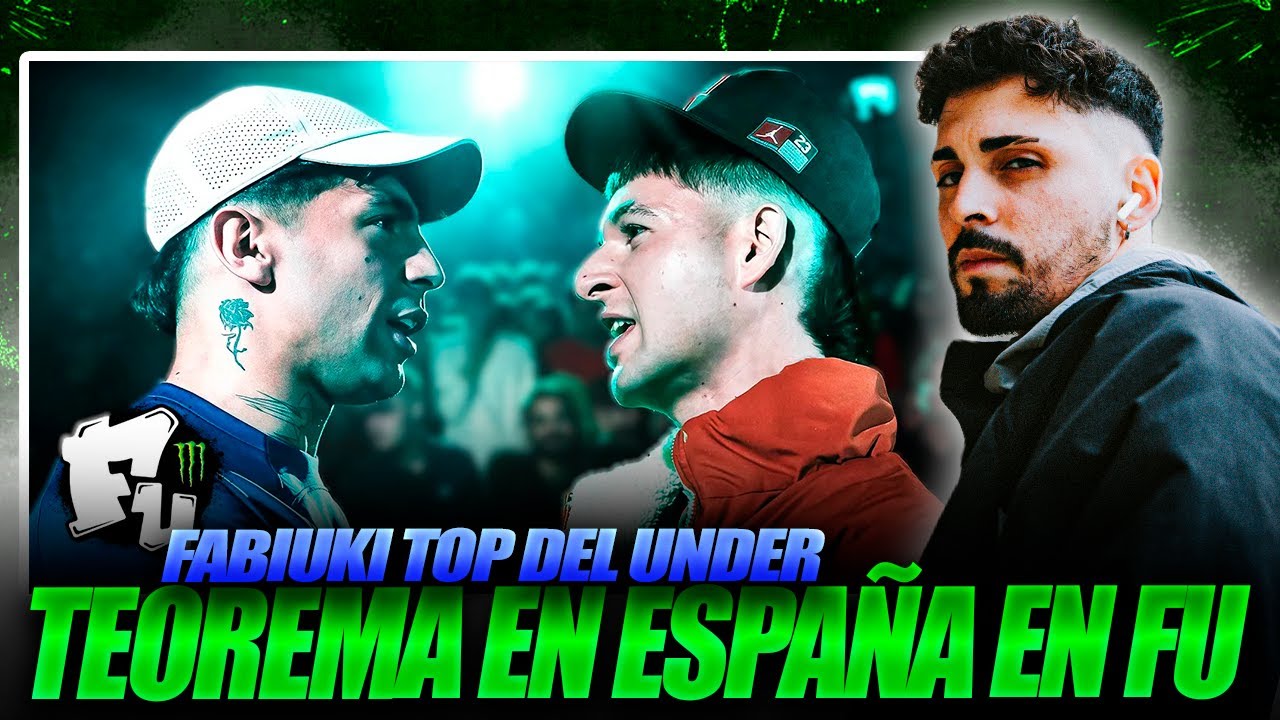 TEOREMA EN CALLE EN ESPAÑA ES PURO ARTE VS UN FABIUKI TOP FU III. DA GUSTO ESCUCHAR A ESTOS DOS🔥✨💎