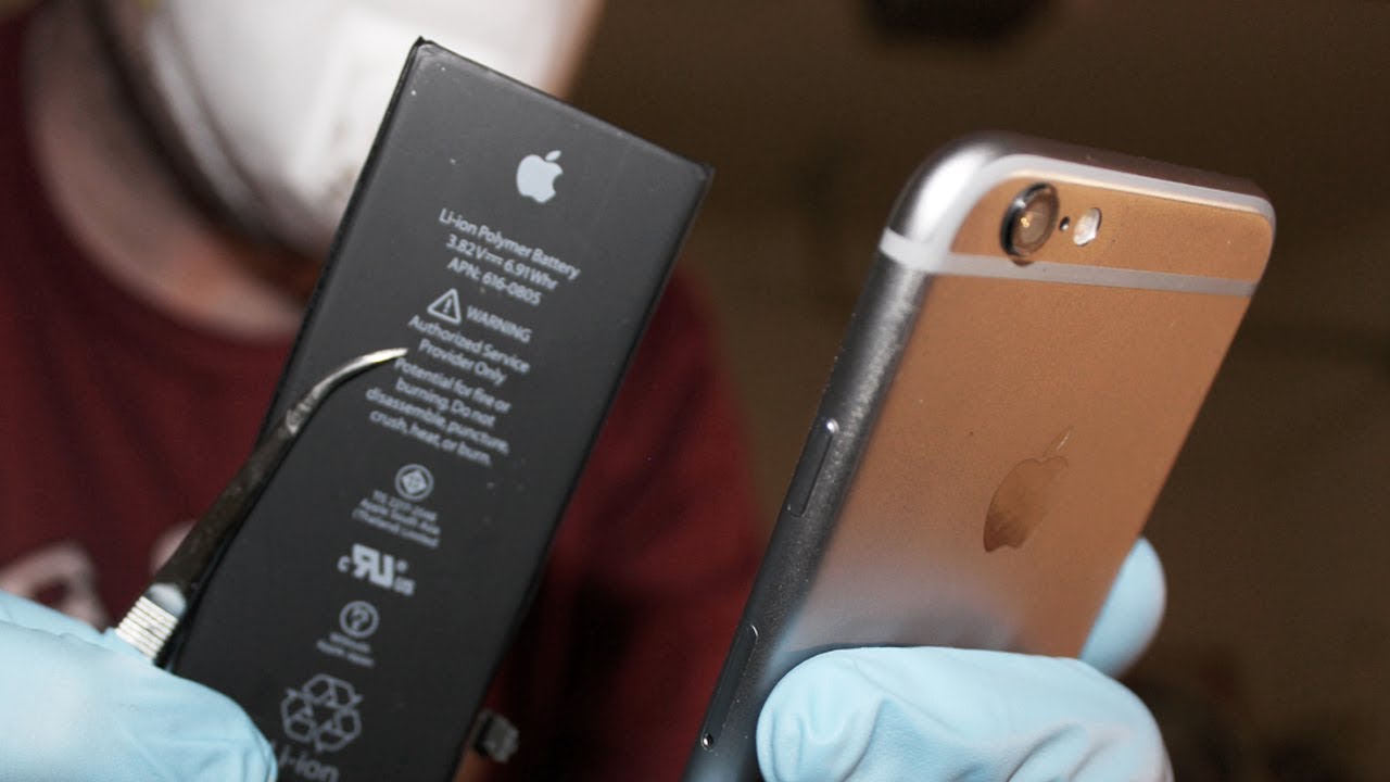 Как заменить аккумулятор iPhone 6 (с помощью комплекта iFixit)