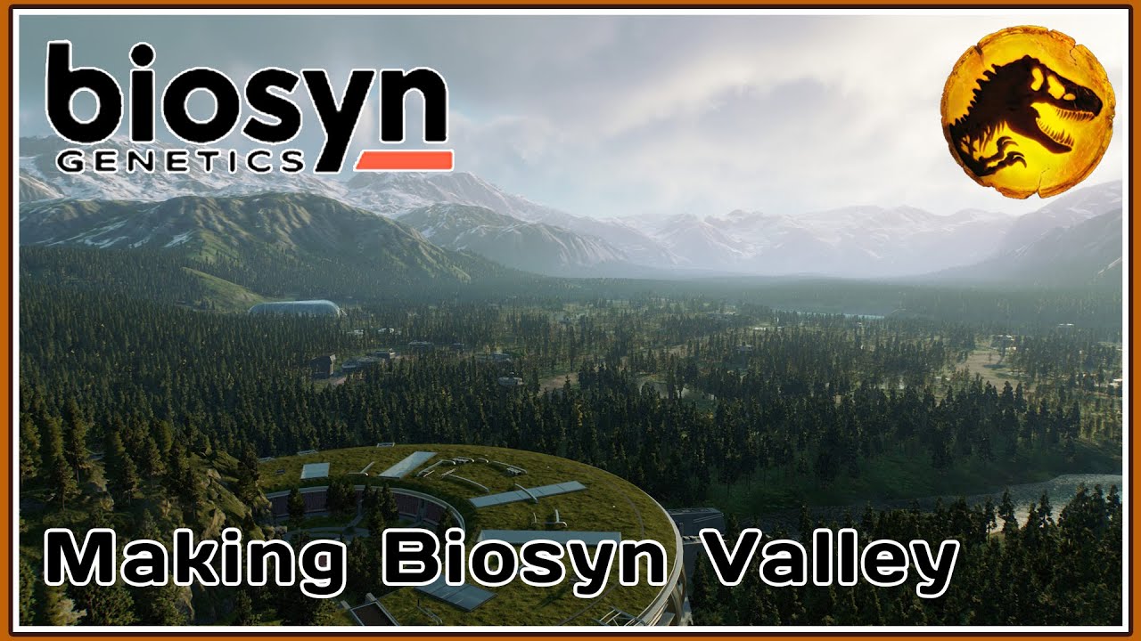 Making Biosyn Valley | UNMODDED | Jurassic World Evolution 2 | DOMINION DLC | Speedbuild | Sandbox