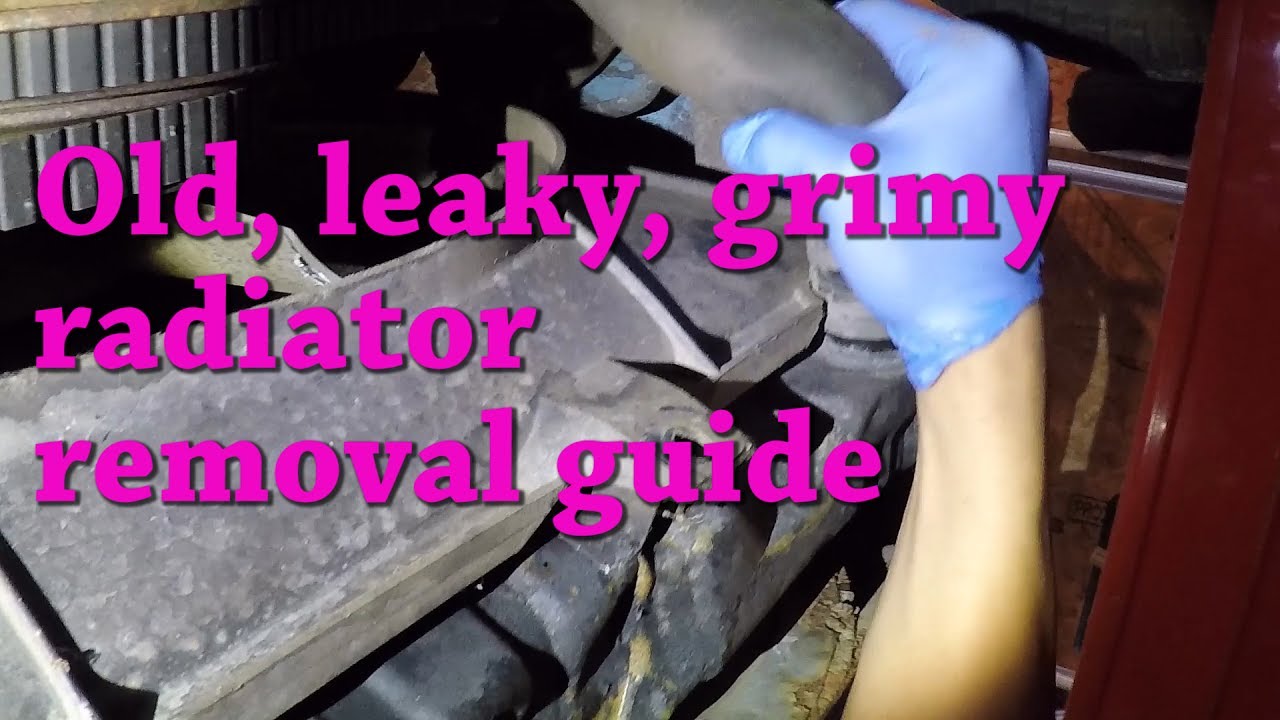 Datsun 280Z Ep.7 (1/2) Removing Old Radiator