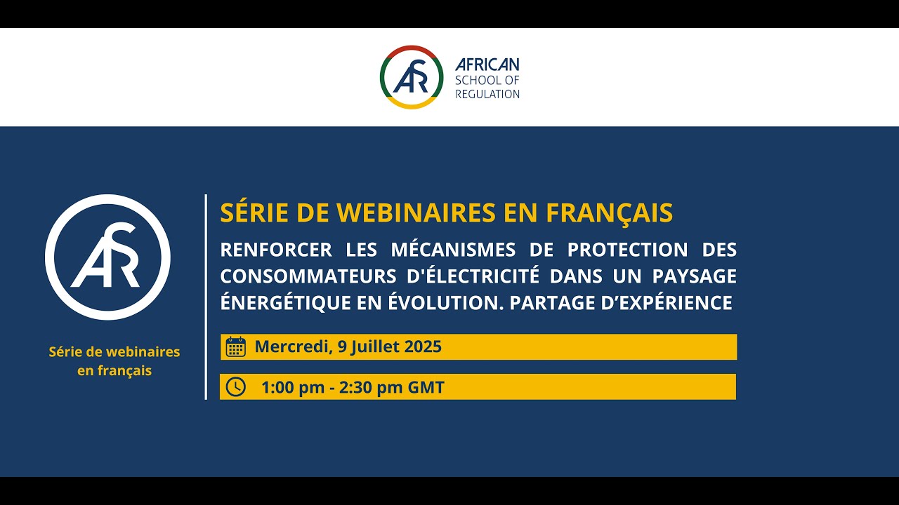 Série de webinaires en français