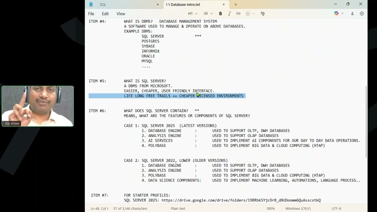 Start Your Database Career Concepts, SQL Job Roles & Installation