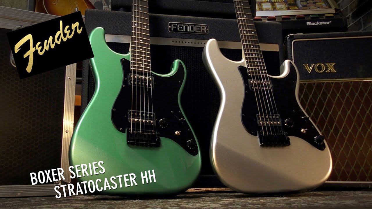 Quick Look: Fender Boxer Series Stratocasters
