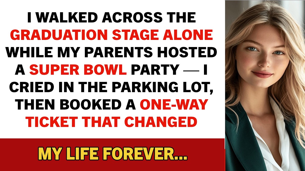 My Parents Skipped My Graduation for a Super Bowl Party—Then Asked Me for Money Right After...
