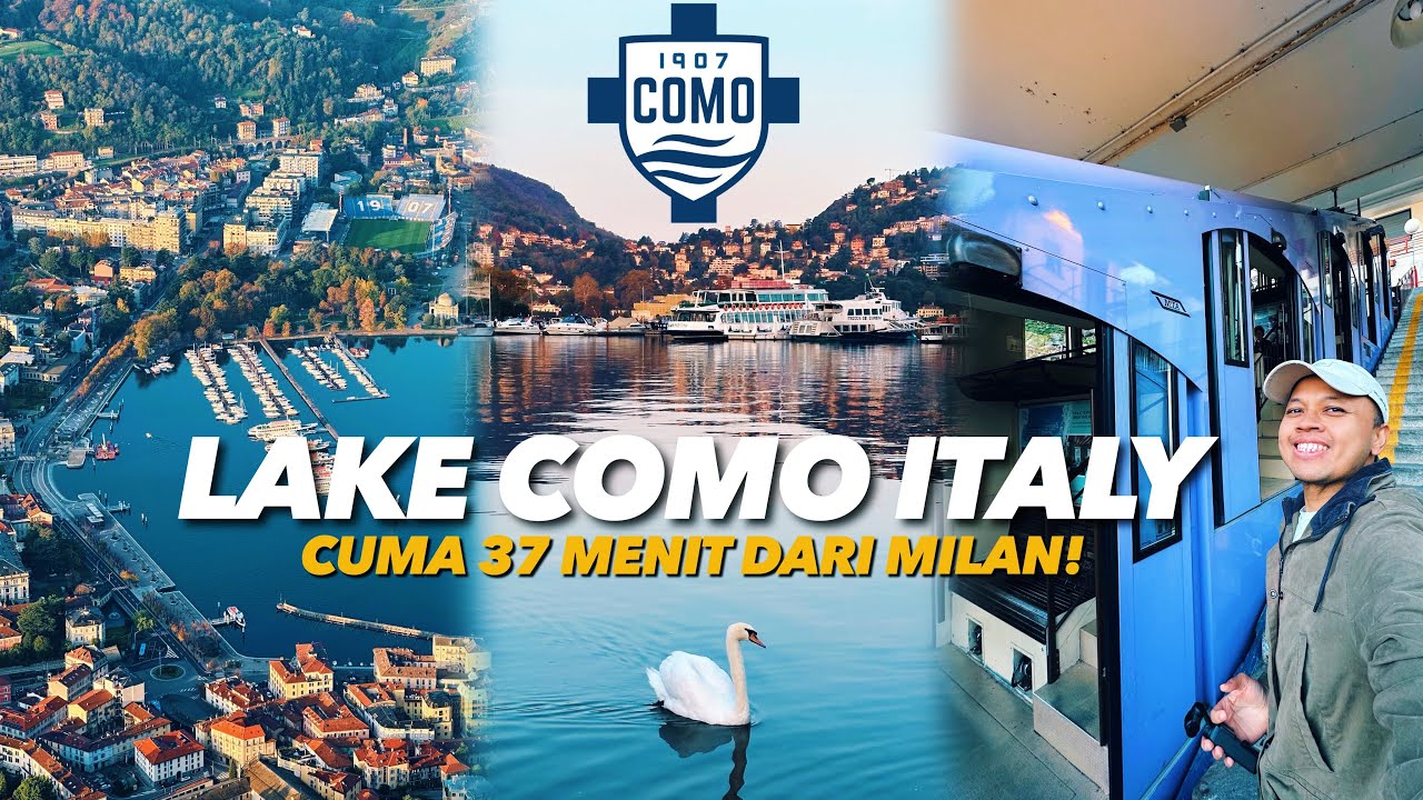 MILAN & LAKE COMO - ITALY | Walk Tour & Funicular Ride in 4K (Euro Trip Part 11) NO BGM