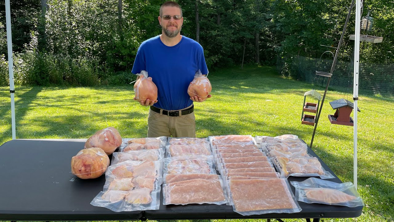 Chicken Processing.  Part 2  Portions and Packaging