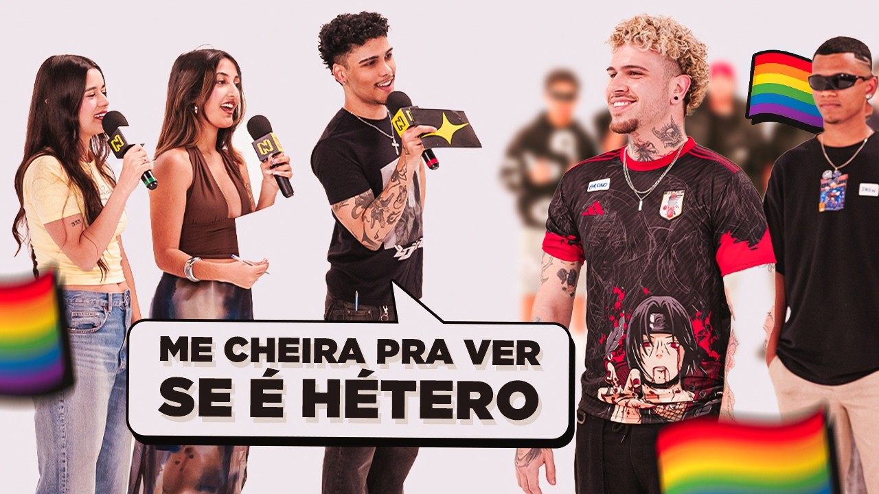 TESTANDO SEU GAYDAR #4 🏳️‍🌈 ft. Bia Nogueira, Flávia Verso e Ranozera
