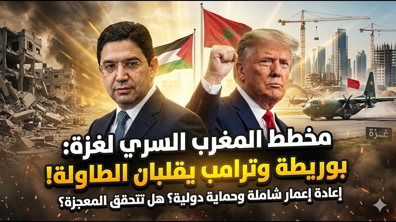 زلزال واشنطن : المغرب يفاجئ العالم بقرار دخول الجيش المغربي غزة 🇲🇦 🇵🇸