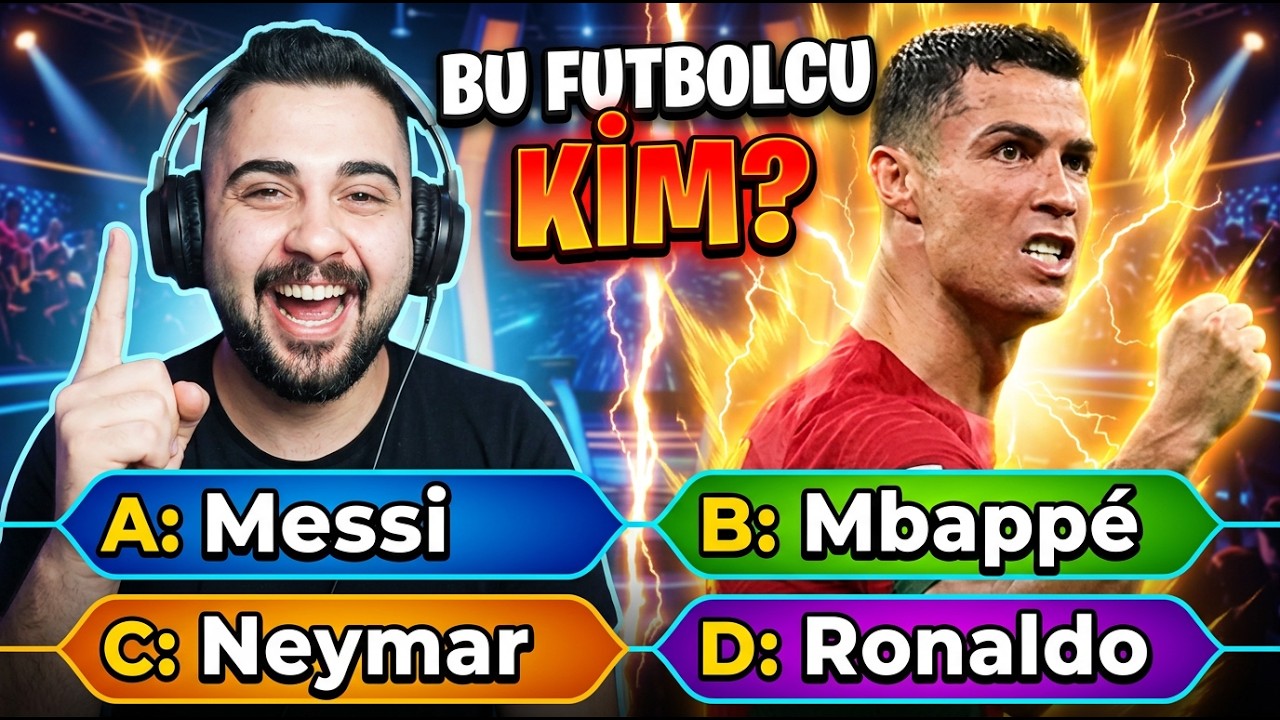 Bu Futbolcu Kim? Futbolcuların Yüzünden Tanımaya Çalıştık!