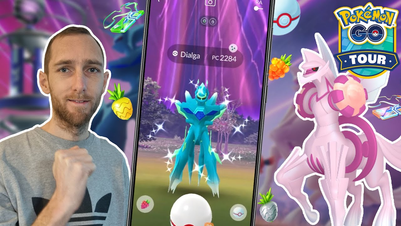 CIRCUIT GO: SINNOH 2/3 - ✨ RAIDS PALKIA & DIALGA ORIGINELS SHINY & BONUS  - Pokémon GO