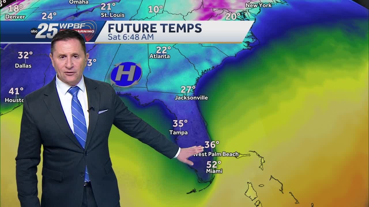 South Florida temps in the 30s?