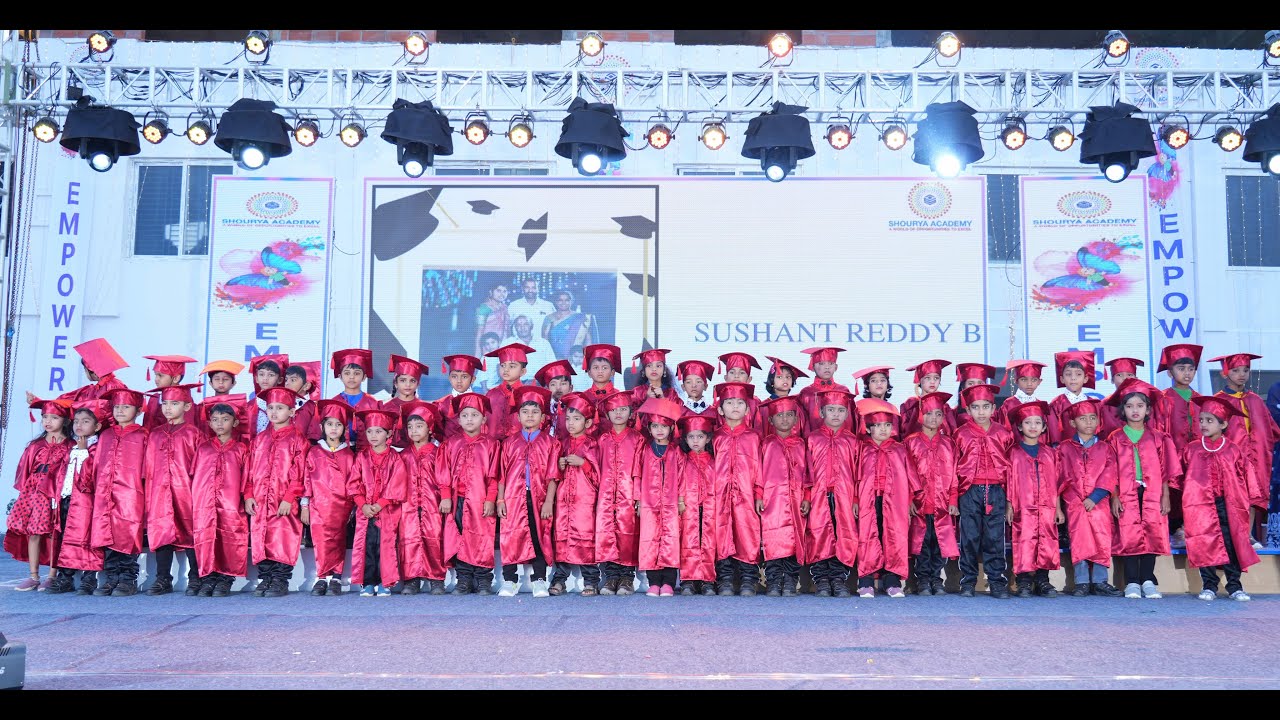 EMPOWER Annual day 2024-25: Welcome, Invocation song and graduation ceremony
