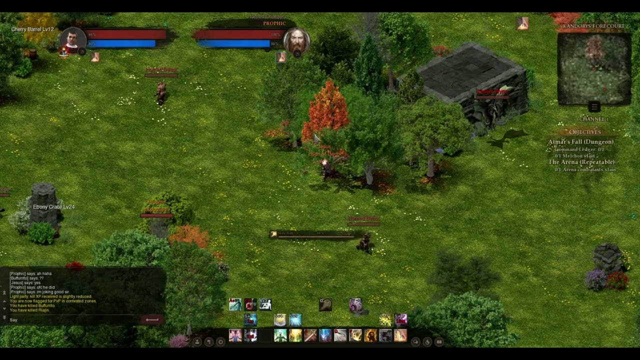 Dreadmyst Jesus Melee Cleric PvP