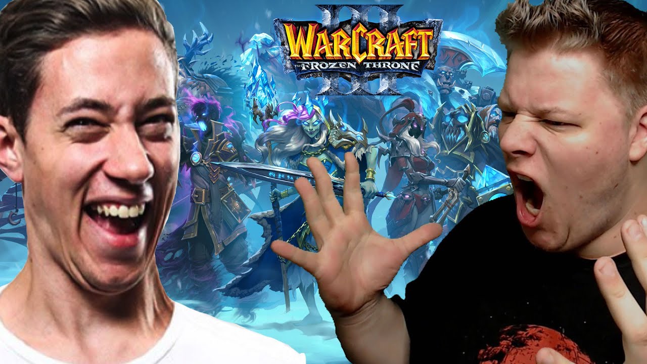 Hand of Blood & Br4mm3n vs ALLE - Warcraft 3 The Frozen Throne