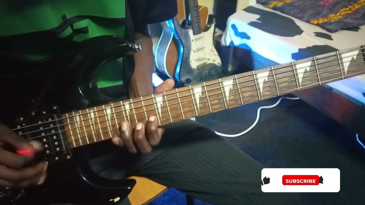 Guitar Solo breakdown- YAH by Dunsin Oyekan.