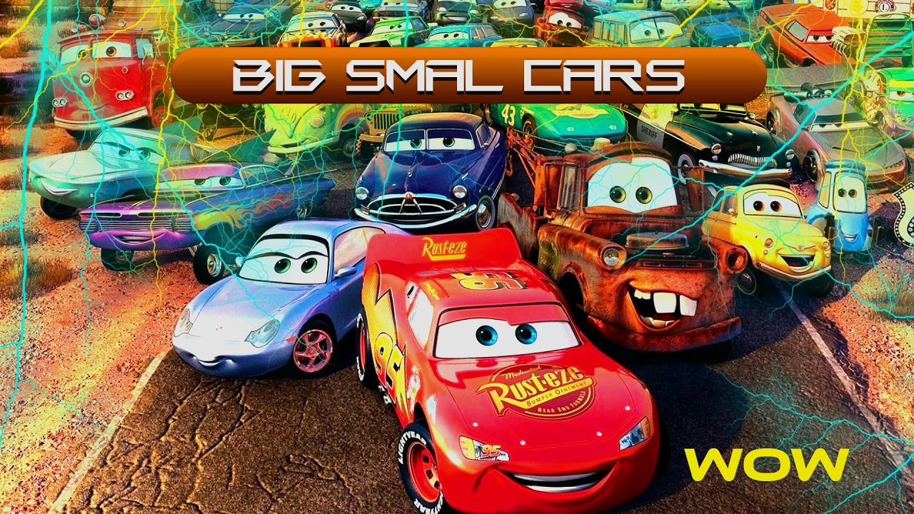 Big vs Small McQueen 😱 | BeamNG Drive Physics Test (Shorts to Full Video)