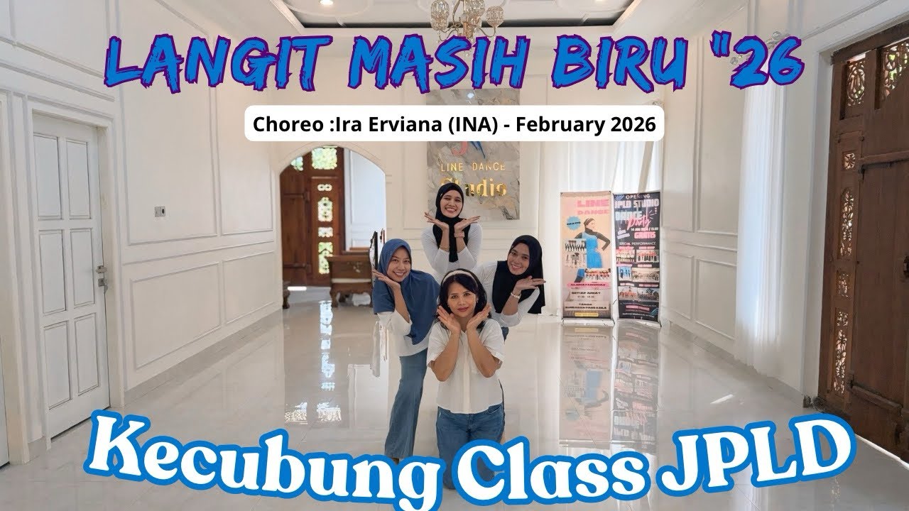 LANGIT MASIH BIRU / Line Dance / Choreo : Ira Erviana (INA) - Feb 2026 / Kecubung Class JPLD