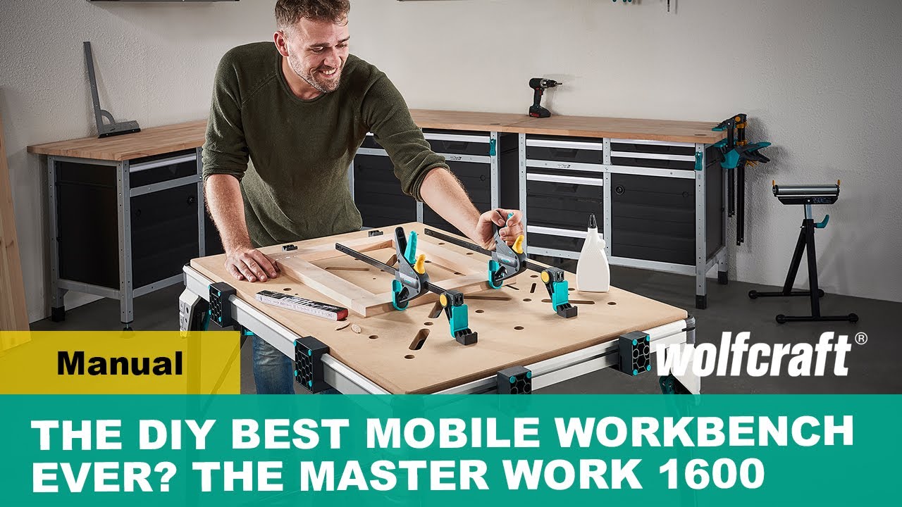 The DIY Best Mobile Workbench Ever? The MASTER Work 1600