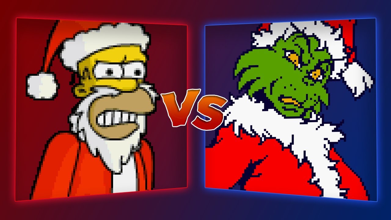 MUGEN Battle - Homer Simpson vs Grinch